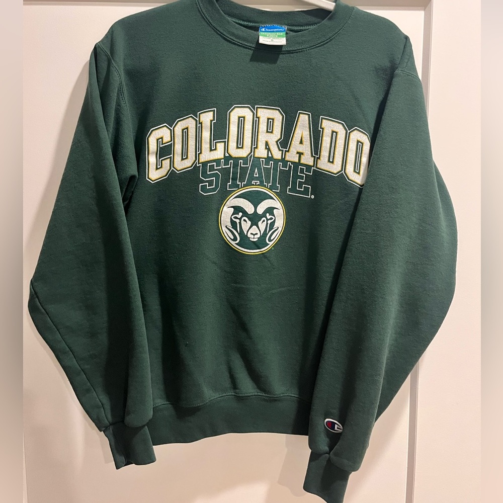 Champion Colorado State Crewneck Sweatshirt - Size Small